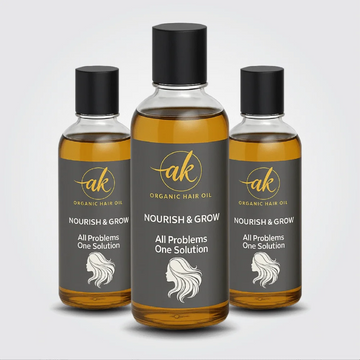 Ak Organic Hair Oil Pack-3